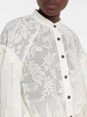 Zimmermann...The Tropicana Lantern blouse